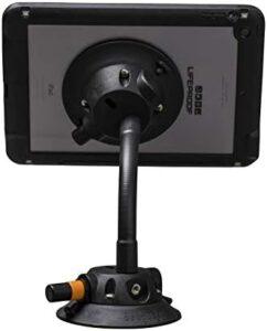 SeaSucker Naked Flex Mount w/Travel Case, Black - Durable, portable mount with travel case