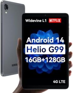 ALLDOCUBE Android 14 Tablet iPlay60 Mini Pro with 8.4-inch display, Helio G99 processor, 16GB RAM, and 128GB ROM