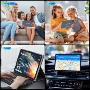 Tablet 10 inch Android 14 Tablet 2024 with Octa-Core Processor and 5G WiFi