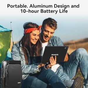 Tablet with Dual 4G Cellular, Octa-Core processor, 10-inch display, 13+8MP cameras, 8000mAh battery, GPS, and keyboard support