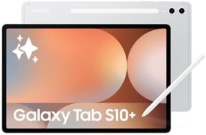 Samsung Galaxy Tab S10+ 256GB with 12.4-inch AMOLED display, S Pen, and Quad speakers