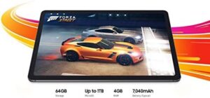 Samsung Galaxy Tab S6 Lite 2024 with S-Pen and Book Cover, 10.4" Full HD Display