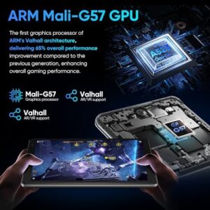 N-one Android 14 Tablet with 8-inch HD Screen and 8-Core Processor for Study and Work  