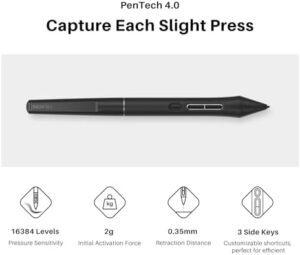 HUION Kamvas 13 (Gen 3) Drawing Tablet with Screen and PenTech 4.0