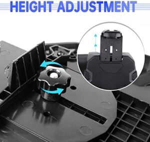 CPOWACE Electronic Device Holder mounted in a Can-Am Defender with GPS, tablet, and phone securely placed