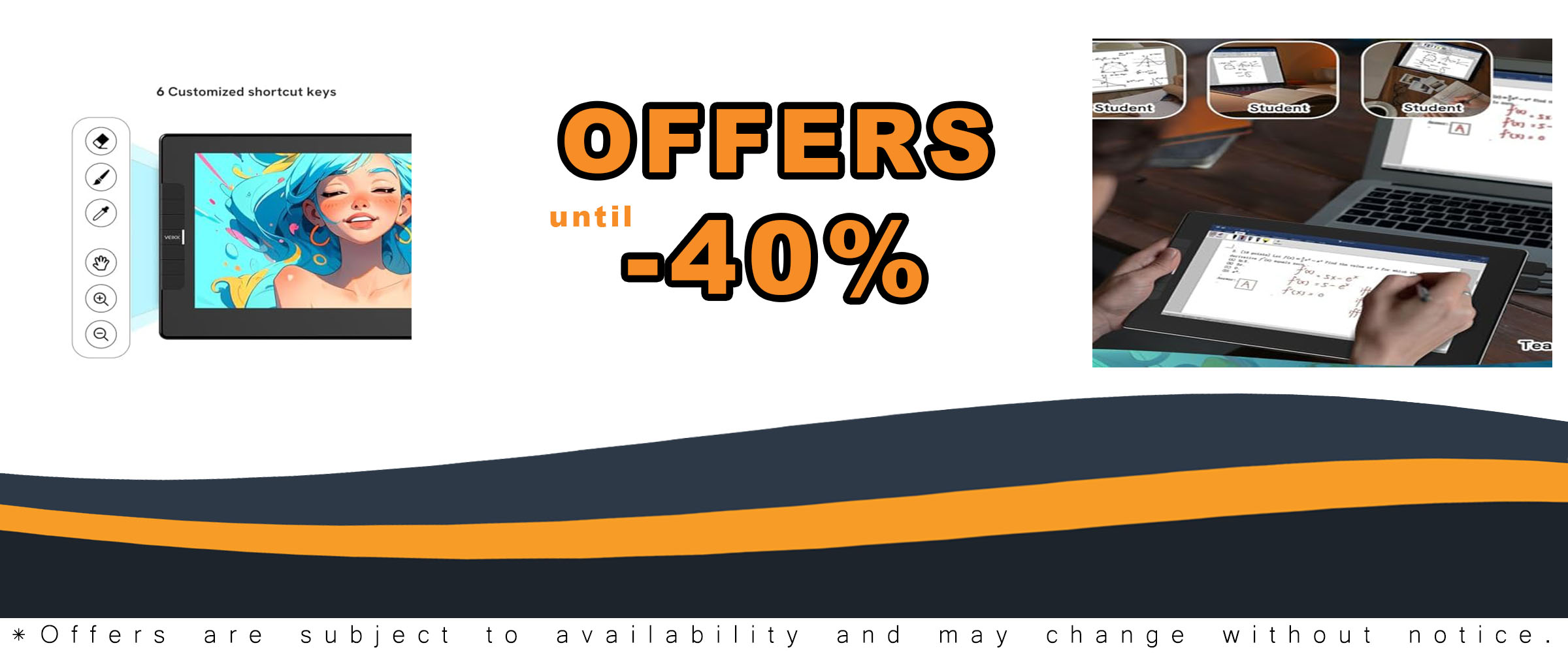 VEIKK VK1200 Drawing Tablet with 11.6 inch screen, full-laminated display, and tilt function pen