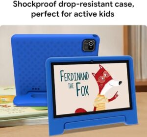 10" Kids Tablet for Kids - Android 13, WiFi 6, Expandable Storage, Parental Controls  