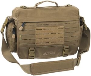 Direct Action Messenger Tactical Bag on display, showcasing its durable Cordura fabric and modular design