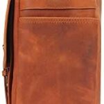 MegaGear Briefcase Satchel Portfolio Notebook Tablet Messenger Bag for Men & Women with Adjustable Shoulder Strap