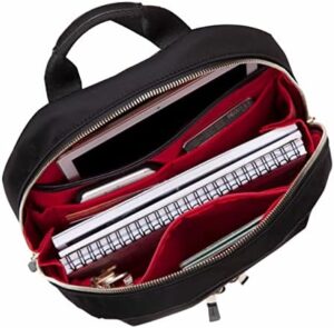Knomo Women's Mini Beauchamp 11 inch Backpack Small Bag Tablet Bookbag for Work, School, College, Travel Daypack Purse