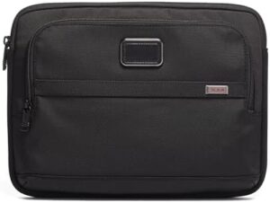 TUMI - Alpha Laptop Cover - Sleek, Functional, and Protective - Computer Case for Men and Women - Medium 13" - Black