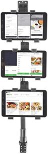 iBOLT TabDock Point of Purchase Wall Mount - with 3 Tablet Holders Perfect for Multiple delivery Applications (DoorDash, Uber eats, Postmates, etc.) Fits 7 to 10 inch Tablets