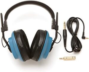 Dekoni Audio Blue Fostex planar magnetic headphones
