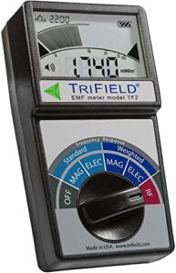 Trifield TF2 EMF Meter with aluminum case