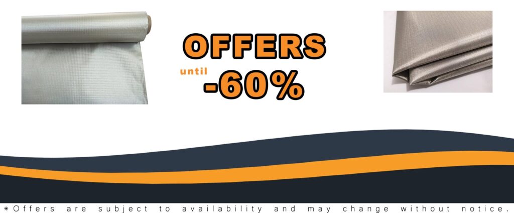 Shield Your Space with Conductive Copper Nickel Fabric RF Shielding Blocks for EMI WiFi Cell Phone Protection