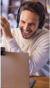 Jabra Evolve2 65 Flex wireless headset, black, noise-canceling