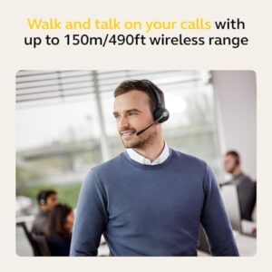 Jabra Engage 55 SE wireless headset, black