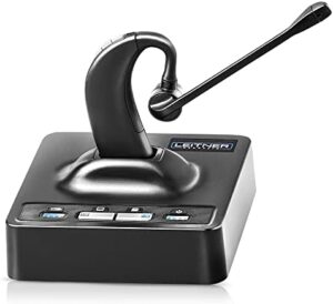 Leitner LH280 wireless office headset, 2-in-1, on-ear