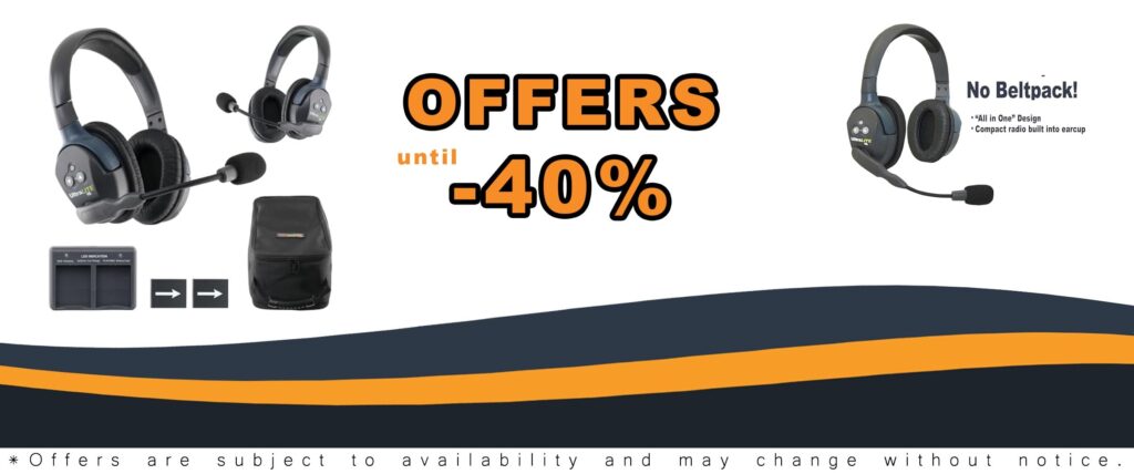 Eartec UL2D Ultralite Wireless 2 Way Communication System for 2 Users Reliability and Clarity