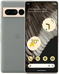 Pixel 7 Pro Hazel color smartphone