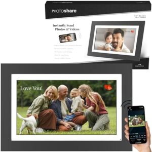 Simply Smart Home 14" WiFi Digital Photo Frame - Black