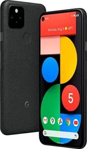 Google Pixel 5 128GB Just Black unlocked smartphone