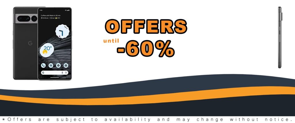 Pixel 7 Pro 5G 128GB RAM 24 Hour Battery Unlocked Smartphone for All Carriers Obsidian