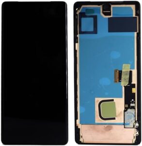 Black LCD Display Touch Screen Digitizer Frame for Pixel 7 Pro 6.7"