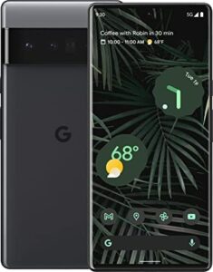 Pixel 6 Pro 5G, 128GB, 12GB RAM, Stormy Black