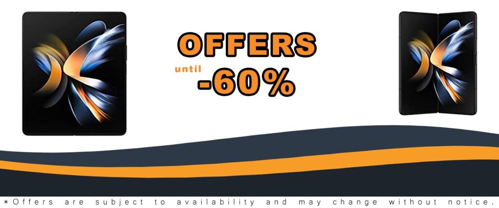 Samsung Galaxy Z Fold4 5G 512GB Phantom Black Unlocked Renewed Smartphone Deal