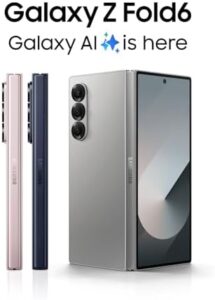 Galaxy Z Fold6 Silver Shadow, AI smartphone, S Pen