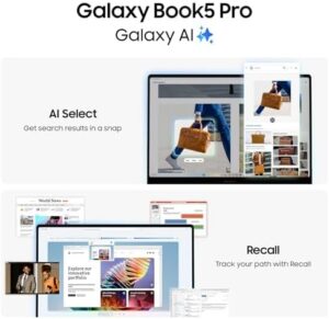Galaxy Book5 Pro 16" AI PC, Gray, CAD Version