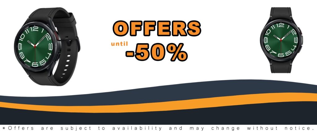 Samsung Galaxy Watch6 Classic 47mm Bluetooth Watch with 2 Watch Bands and Sleep Coaching Features