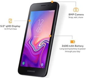 Samsung Galaxy J2 16GB Black Unlocked 4G Phone 5"