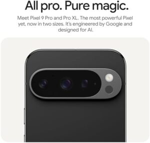 Google Pixel 9 Pro XL, Obsidian, 256GB, 6.8-inch display