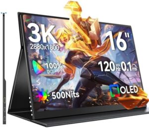 UPERFECT OLED Portable Monitor 16" 3K Gaming Display