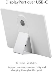SOTSU Sleek View 15" Portable Monitor, SSVPM15CW, multiple colors