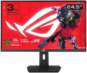 ASUS ROG Strix 24.5" USB-C Gaming Monitor, 310Hz, FHD