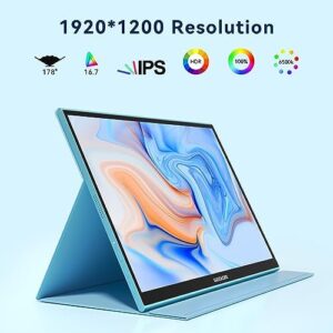 GEEKOM 16 Inch Portable Monitor, USB-C Laptop Extender