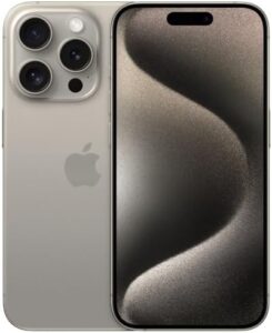 Apple iPhone 15 Pro Max, 512GB, Natural Titanium