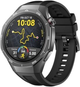 Watch GT 5 Pro 46mm smartwatch, black, sports & health tracking