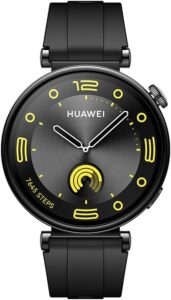 Watch GT 4 41mm smartwatch, black, 7 day battery.