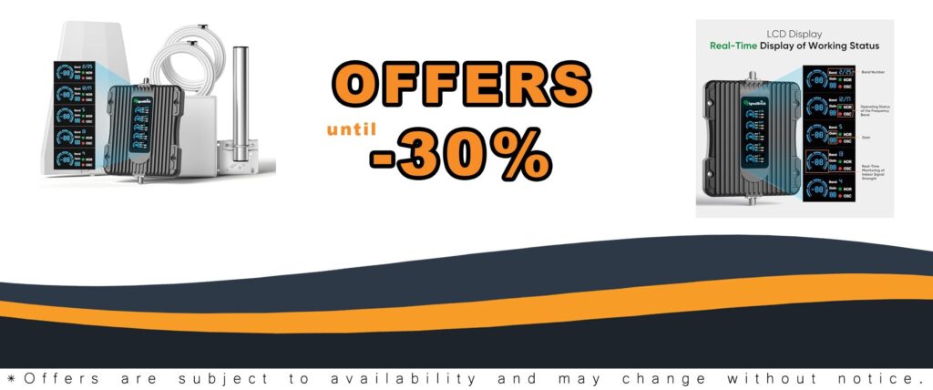 Cell Phone Signal Booster for Home 5G 4G LTE Coverage Boost Up to 5,000 Sq Ft Canadian Carriers