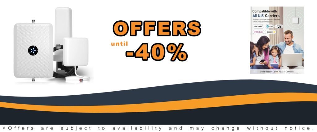 Cell Phone Signal Booster for Home Improves 3G 4G LTE 5G Coverage FCC Approved