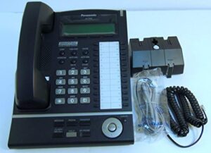 Panasonic KX-T7633-B Digital Phone, Black, 3-Line LCD