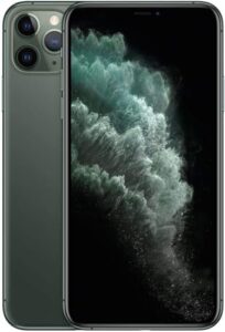 Renewed iPhone 11 Pro Max, 256GB, Midnight Green, Unlocked