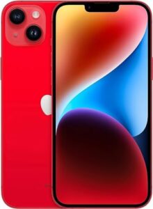 Renewed iPhone 14, 256GB, (Product)Red, unlocked