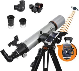 StarSense Explorer DX 102AZ telescope, 102mm refractor, smartphone app enabled.