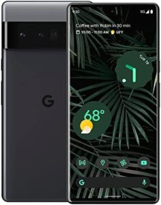 Pixel 6 Pro, Stormy Black, 256GB, unlocked smartphone