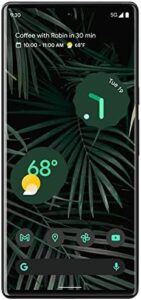 Pixel 6 Pro, Stormy Black, 256GB, unlocked smartphone